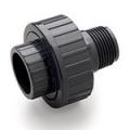 ПВХ (PVC-U) Муфта разборная клеевая переходная НР d32х1", EPDM, PN10