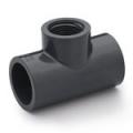 ПВХ (PVC-U) Тройник  переходный клеевой с ВР d32х3/4" 90°, PN16