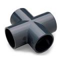 ПВХ (PVC-U) Крестовина клеевая d25, PN16