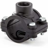 ПВХ (PVC-U) Седелка обжимная ВР D50x1/2", PN16