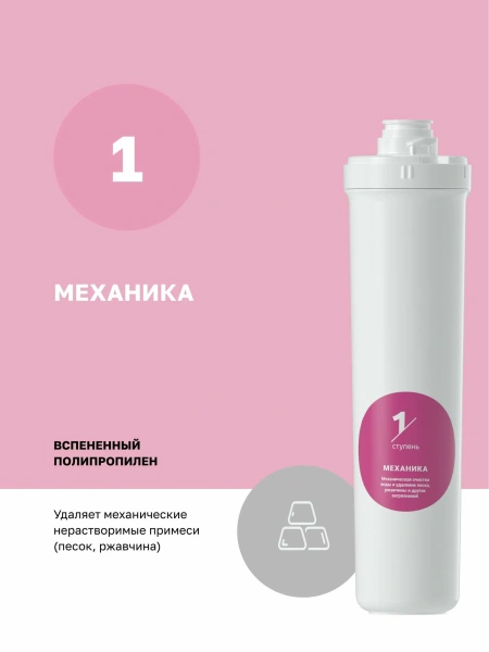 Комплект сменных картриджей для фильтра Гейзер Фламинго