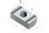 Гайка профиля TN 41 8F M8